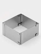 Форма для выкладки и выпечки с регулировкой размера, d=9.5-16 см, серебристая - Фото 1