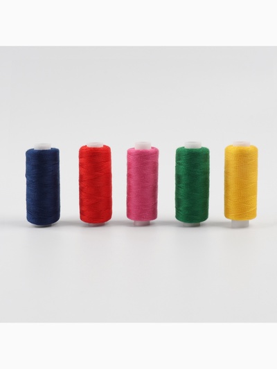 Нитки «Радуга», 40/2, 300 м, набор 10 шт., разноцветные