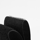 Липучка, 40 мм, 50 см, чёрная - Фото 5