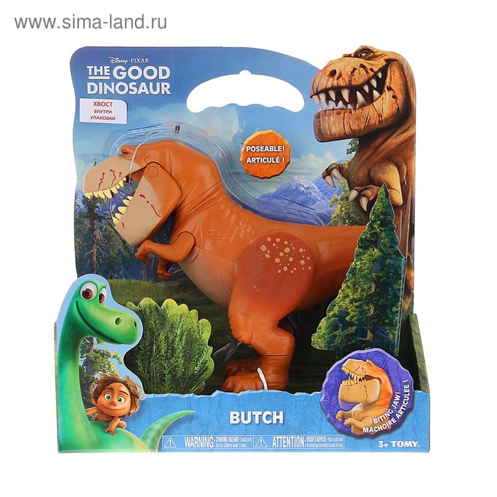 Фигурка Good Dinosaur подвижная большая, МИКС - Фото 1