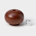 Мельница для специй Доляна «Дуновение леса», 15.5 см, керамический механизм, коричневая - Фото 3