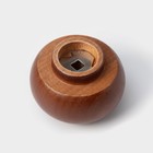 Мельница для специй Доляна «Дуновение леса», 15.5 см, керамический механизм, коричневая - Фото 4