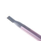 Триммер Luazon LEP-05, для бровей, 1хААА (не в комплекте), розовый - Фото 2