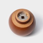 Мельница для специй Доляна «Дуновение леса», 21×5 см, керамический механизм, коричневая - Фото 4