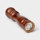 Мельница для специй Доляна «Дуновение леса», 21×5 см, керамический механизм, коричневая - Фото 6