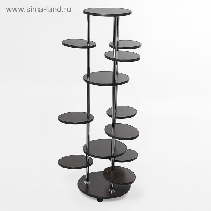 Полка для цветов "Аризона", цвет венге - Фото 1