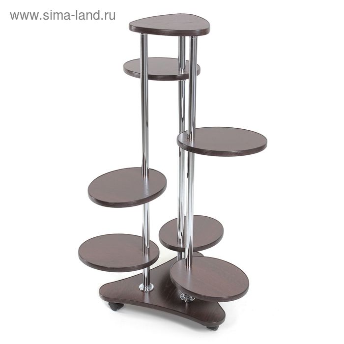 Полка для цветов Мальта, Венге - Фото 1