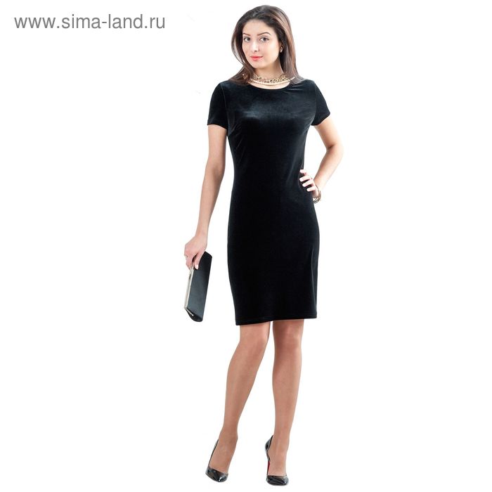 Платье женское 4226г цвет черный, р-р 48 - Фото 1
