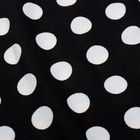 Платье женское 4341 цвет черный/белый горох, р-р 44 - Фото 5