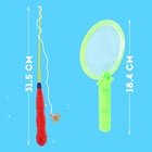 Магнитная рыбалка для детей «Морские жители», 10 предметов: 1 удочка, 1 сачок, 8 игрушек, цвета МИКС - Фото 3