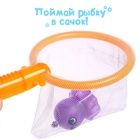 Магнитная рыбалка для детей «Морские жители», 1 удочка, 1 сачок, 6 игрушек, цвета МИКС - Фото 5