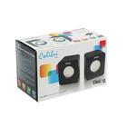 Компьютерные колонки 2.0 Dialog Colibri AC-02UР, 2х3Вт, USB, черные - Фото 3