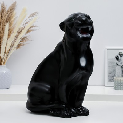 Копилка для денег «Пантера», гипс, 36×20×44 см