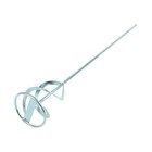 Миксер для красок ТУНДРА, усиленный, шестигранный хвостовик, 100 х 8 х 600 мм - фото 37160626