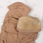 Перчатки женские удлиненные Collorista "Стяжка", размер 9.5, цвет бежевый - Фото 3