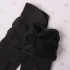 Перчатки женские удлиненные Collorista "Стяжка", размер 9.5, цвет серый - Фото 3
