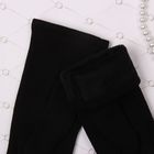 Перчатки женские Collorista "Ремешок", размер 9.5, цвет чёрный - Фото 3