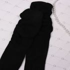 Перчатки женские удлиненные Collorista "Стяжка", размер 9.5, цвет чёрный - Фото 2