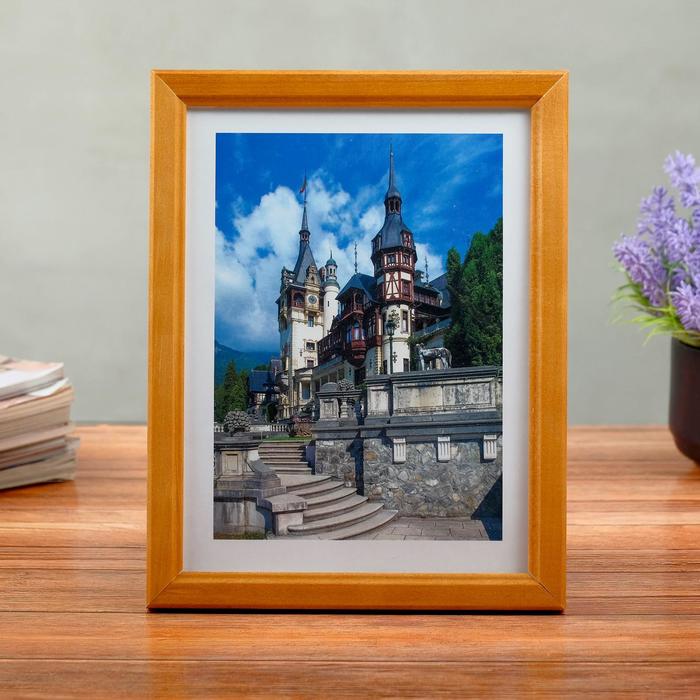 Фоторамка 15х20 (7N68) клен (пластиковый экран) - Фото 1