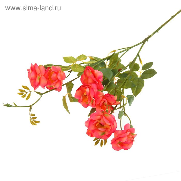 Цветы искусственные "Куст азалии" 71 см персиковый - Фото 1