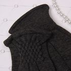 Перчатки женские Collorista "Текстура", размер 9, цвет серый - Фото 2