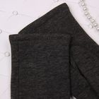 Перчатки женские Collorista "Ровные", размер 9.5, цвет серый - Фото 2