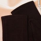 Перчатки женские Collorista "Ровные", размер 19, цвет коричневый - Фото 3