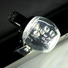 Спот настенный LED "Аква" 3 плафона (18 ламп) голубой 6х48х14 см - Фото 3