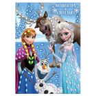 Аппликация форменными стразами "Волшебства и веселья", Холодное сердце, карточка для гадания, А5 - Фото 1