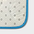 Коврики для ванной и туалета Доляна «Дельфины», 3 шт., 39×43 см, 40×50 см, 50×80 см, объёмные, МИКС - Фото 6