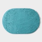 Коврик Доляна «Пушистик», 40×60 см, цвет голубой - фото 317891132