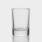 Набор стопок «Гладкий», 50 мл, 6 шт., стекло, прозрачный - Фото 4
