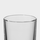Набор стопок «Гладкий», 50 мл, 6 шт., стекло, прозрачный - Фото 5