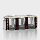 Набор стопок «Гладкий», 50 мл, 6 шт., стекло, прозрачный - Фото 3