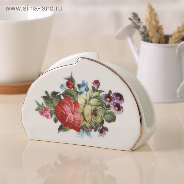 Салфетница Доляна «Цветочный парк» - Фото 1