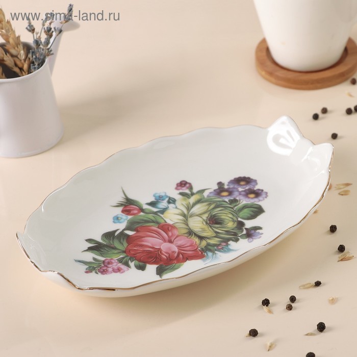 Блюдо Доляна «Цветочный парк» - Фото 1
