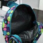 Рюкзак детский, отдел на молнии, наружный карман, цвет чёрный - Фото 3