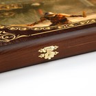 Нарды деревянные большие, с шашками "Гладиаторы", настольная игра, 60 х 60 см - Фото 5