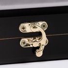 Нарды деревянные «Удав», кожа, настольная игра,60×60 см, фишка d=2.7 см, h=0.9 см, чёрные - Фото 12