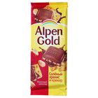 Шоколад Alpen Gold, "Соленый арахис и крекер", 90 г - Фото 1