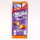 Шоколад Milka молочный, с карамельной начинкой, 90 г - Фото 1