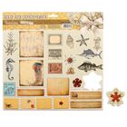 Чипборд вырубной для скрапбукинга "Морской", 29,5 х 29,5 см - Фото 1