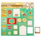 Чипборд вырубной для скрапбукинга "Счастье, это просто", 29,5 х 29,5 см - Фото 1