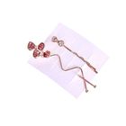 Набор для волос "Королева" бантик, невидимка-4,5 см, заколка-6,6 см - Фото 2