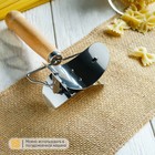 Ролик для вырезания кругов из теста Доляна «Профи», d=7 см, 16×10×5 см - Фото 6