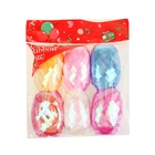 Лента упаковочная перламутровая, ассорти 0,5 см х 10 м (набор 6 шт.) - фото 809596750