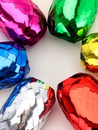 Лента упаковочная металлизированная, ассорти, набор 6 шт., 0.5 см × 10 м - Фото 3