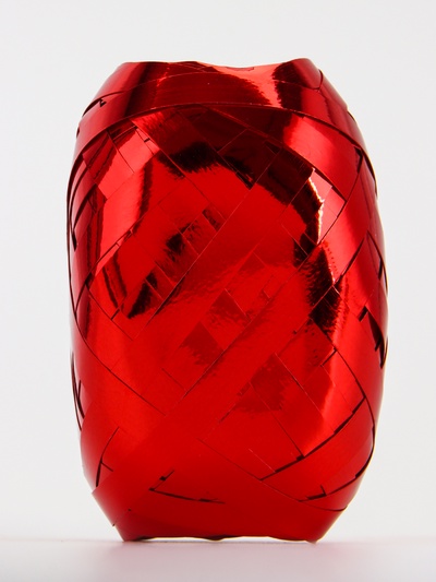 Лента упаковочная металлизированная, ассорти, набор 6 шт., 0.5 см × 10 м