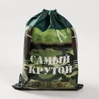 Мешок для обуви «Самый крутой» (нетканый материал) 41×30 см - Фото 2
