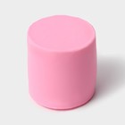 Молд «Мишутка», силикон, 5,8×5,8× 5,5 см, цвет розовый - фото 4552534